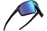 Rival Matte Black - Glacier Polarized