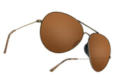Tangle Free Aviator - Snakeskin Polarized